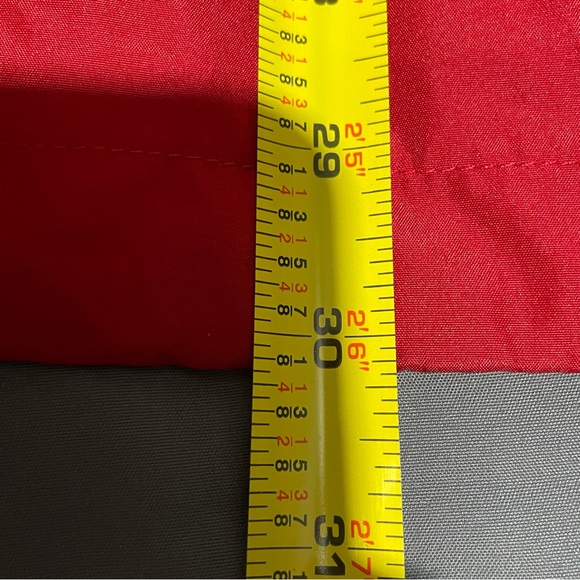 NEW ENGLAND PATRIOTS WINDBREAKER MEN’S LARGE FULL ZIP FREEDOM EMBROIDERED RED - Picture 9 of 9